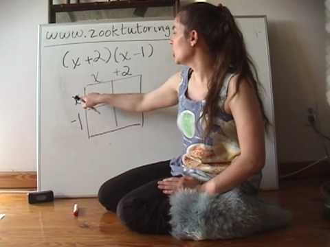 Multiplying Binomials with the Box Method (alternative to FOILing) (#1)