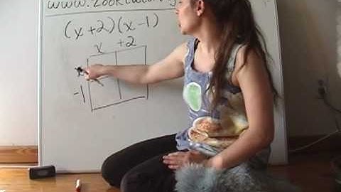 Multiplying Binomials with the Box Method (alternative to FOILing) (#1)