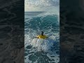 AI Generated Ocean Survival 🌊😱 | Floating Alone in Deep Sea | Realistic AI Video #shorts