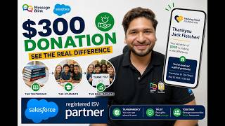 Turn $300 Donations Into Lasting Donor Engagement | Salesforce + MessageBlink