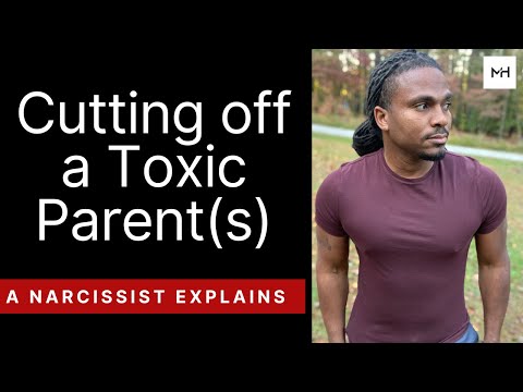 Cutting off a Narcissistic parent can be an extremely tough, but necessary, thing to do
