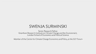 Information 2016 Forum of the Standing Committee on Finance of the UNFCCC - Swenja Surminski News