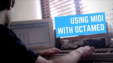 Amiga Midi Octamed making Music