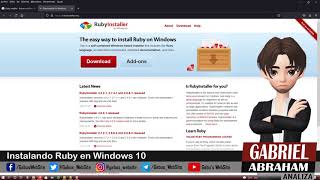 Instalando Ruby en Windows 10