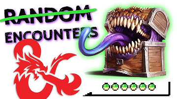 The Right Way to Use "RANDOM" Encounters in D&D