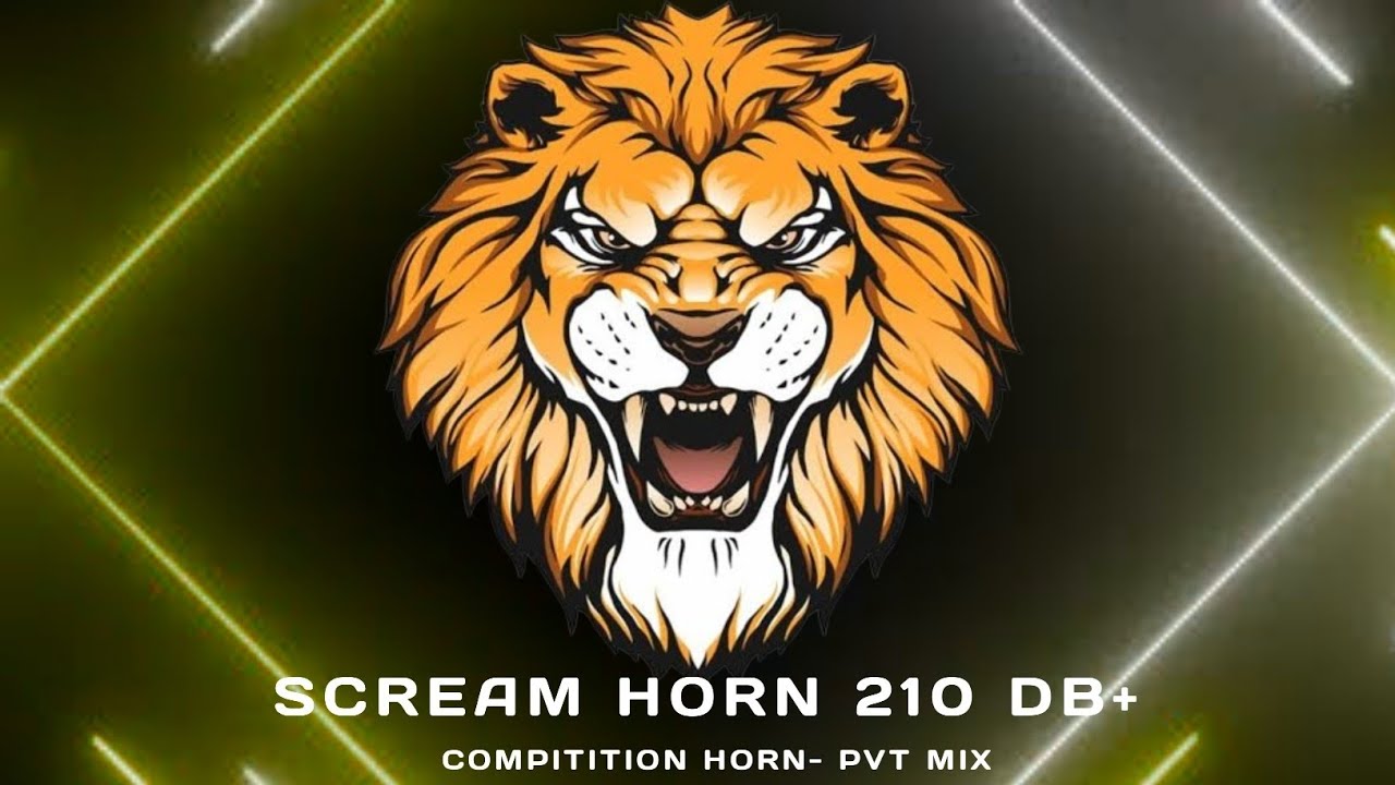 COMPITITION HORN LOUD SCREAM HORN 210 DB + | COMPITITION HORN | DJ ...