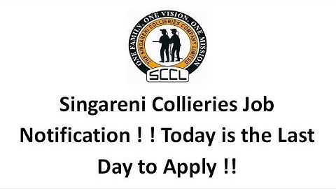 Singareni Jobs 2025 – Today Last Day to Apply! | SCCL Recruitment Update | Vidya TV