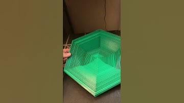 3-D printed hexagon twist fidget #3dprinting