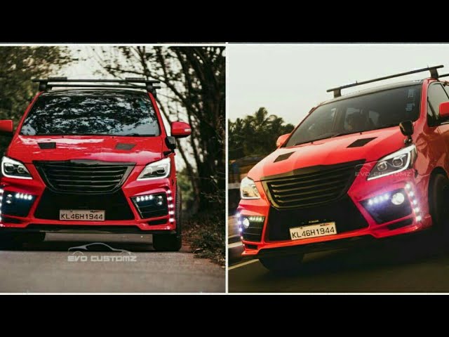 Modified Innova Red Toyota Innova Modified In Kerala AUTOMOTIVE CRAZE: GOOD MODIFICATION