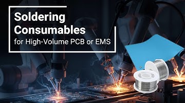 Soldering Consumables for High-Volume PCB Assembly | Solder Wire & ESD Protection