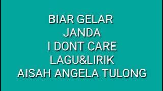 NUNU POROLU KU (JANDA I DON'T CARE) KARAOKE