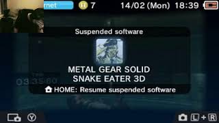 Gonna be playing mgs snake eater for the 3ds (part 13)