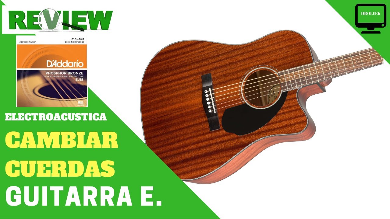 Cuerdas de una guitarra