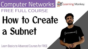 How to Create a Subnet || Lesson 62 || Computer Networks || Learning Monkey ||