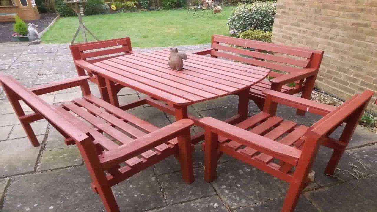 Diy Wooden Outside Furniture YouTube