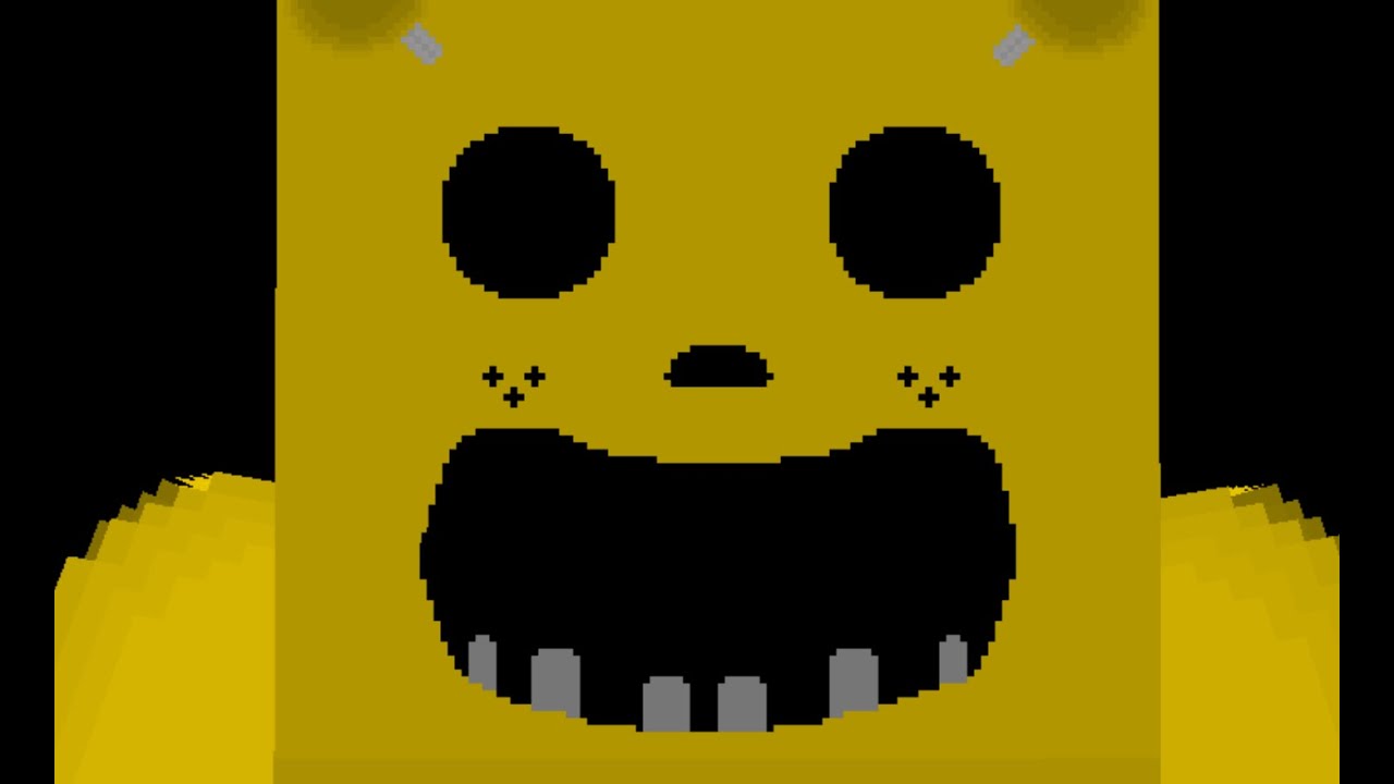 Five Nights At Freddy's Minecraft Preview: Golden Freddy 