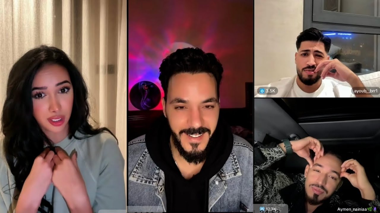 لايف زكيه مع فارس