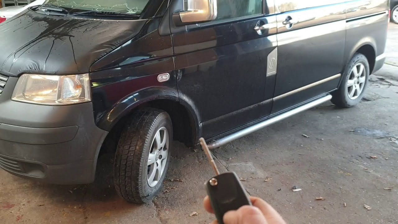 Update VW Transporter T5 Central Locking Not Working fault 01330