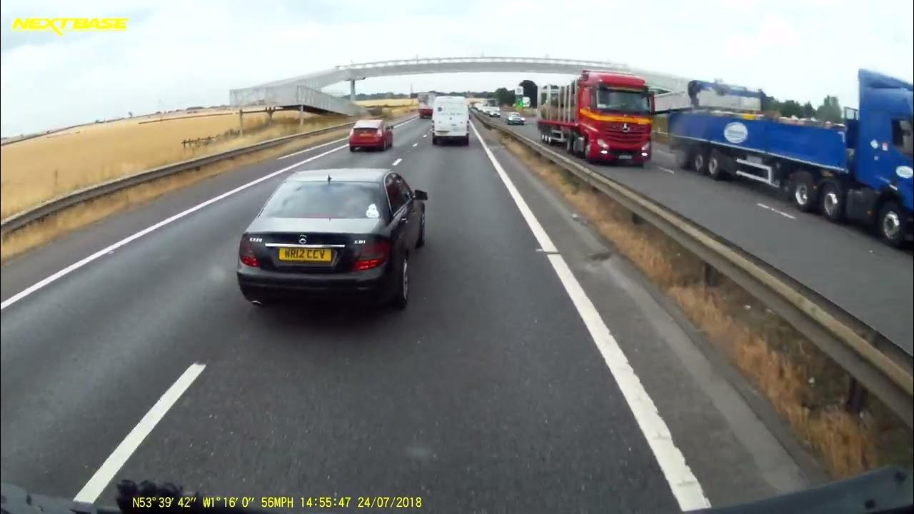 Mercedes brake check - YouTube