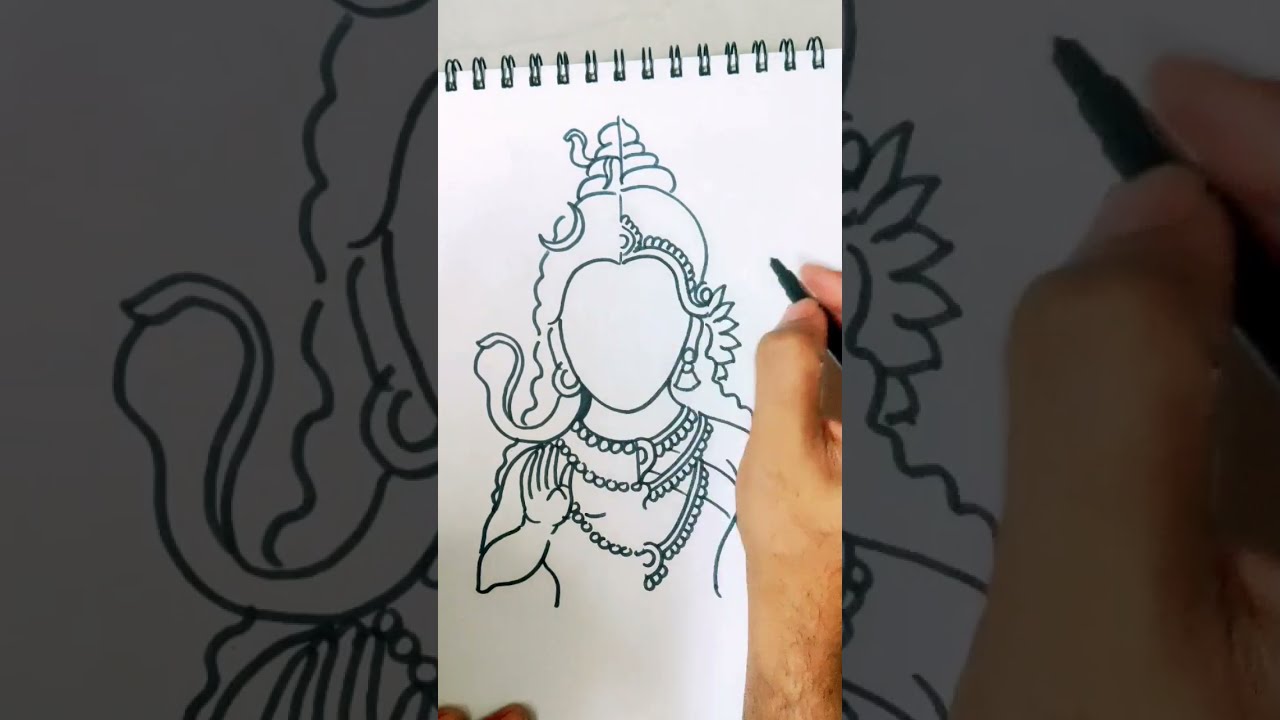 Aditya Chari on LinkedIn: #artwork #beauty #shiv #shiva #sketch  #adityachari | 19 comments