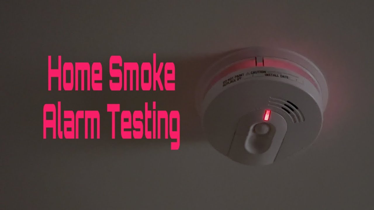 2026 Home Smoke Alarm Testing