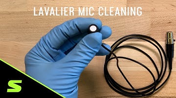 Shure Lavalier Microphone Cleaning Procedure