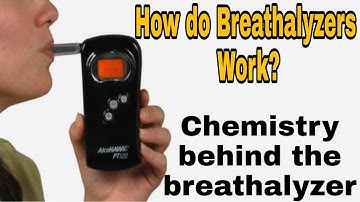 How do Breathalyzers work? | Chemistry behind the breathalyzer | Alcohol testing Devices|In English.