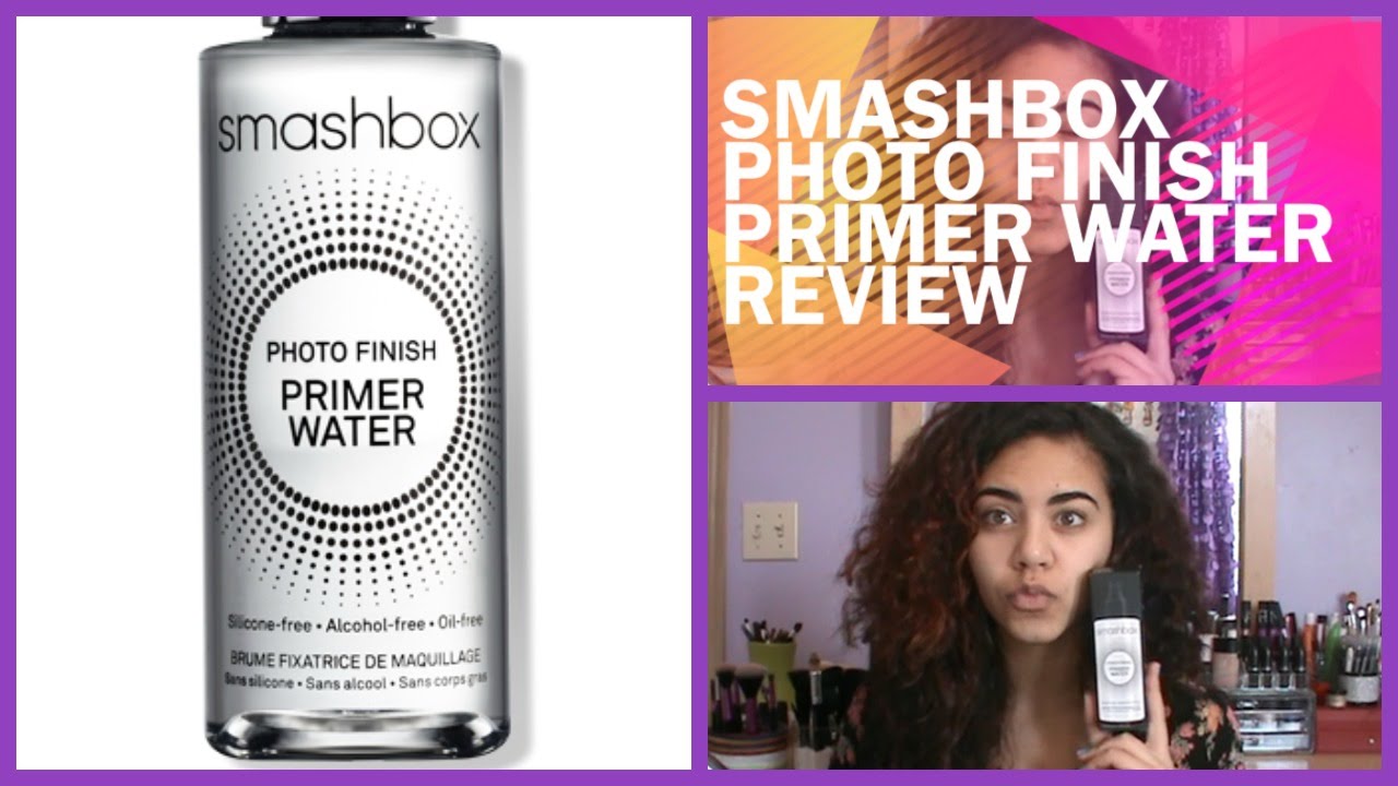 Smashbox Photo Finish Primer Water Review YouTube