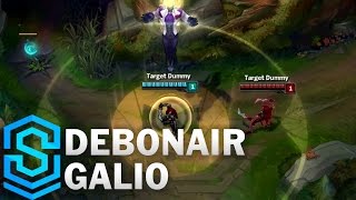 Debonair Galio (2017) Skin Spotlight - League of Legends