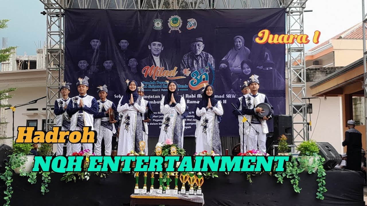 WOW 🔴HADROH NQH ENTERTAINMENT || FESTIVAL HADROH PONPES AD DINIYATUL AMRIYAH MANDE - KBB
