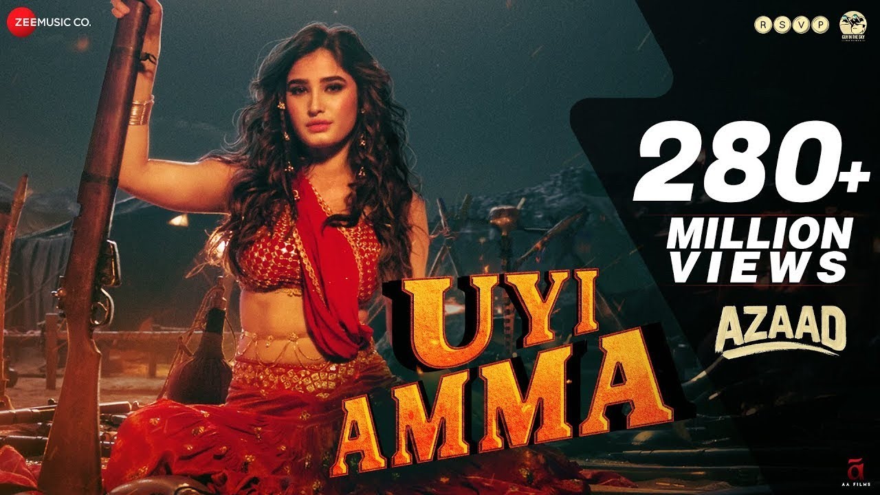 Uyi Amma-Azaad|AamanD,Rasha Thadani| MadhubantiBagchi,Amit Trivedi,Amitabh|Bosco|Abhishek KLyrical