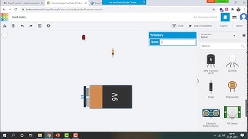 Circuits for IoT- Voltage divider, Tinkercad Introduction