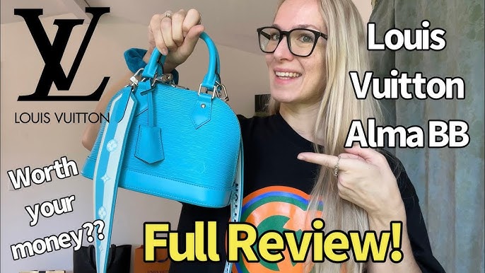 TWO Louis Vuitton Unboxings! Alma BB in Blue Nuage 💙 Review, Mod