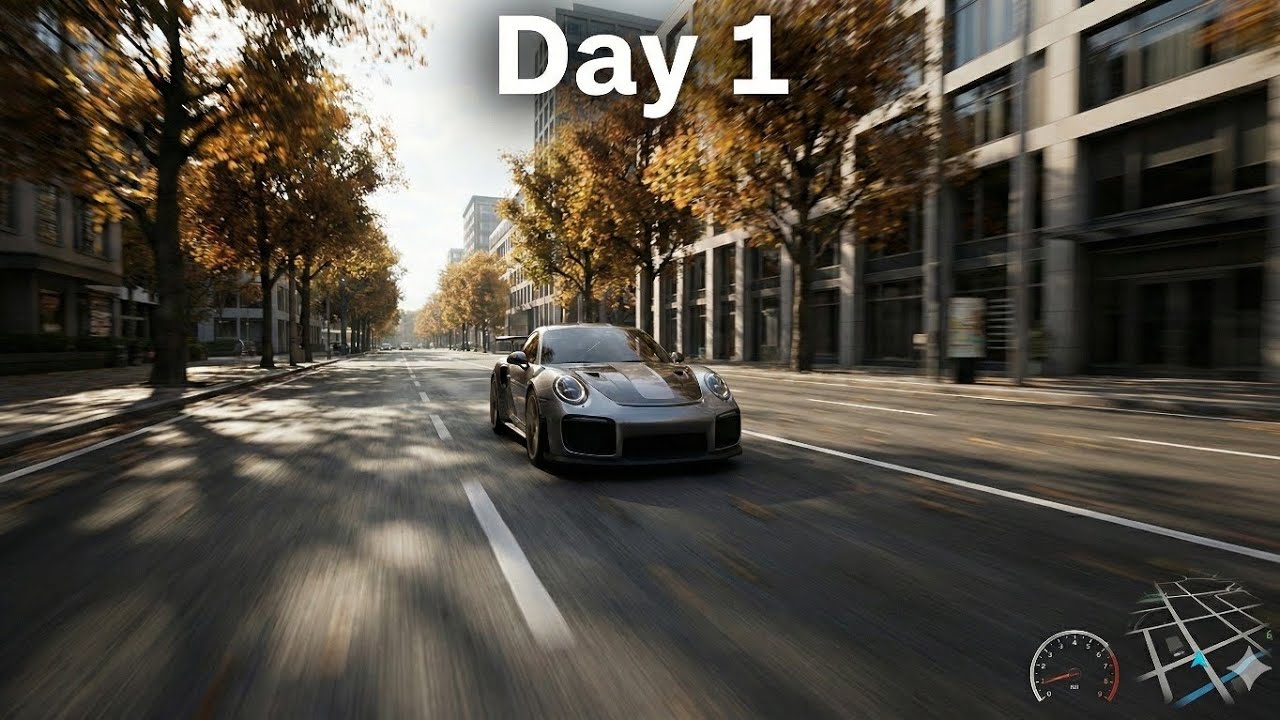 Day 1 in the city of car x street qnd completing misions