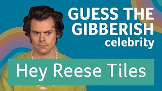 GUESS THE GIBBERISH - Celebrity Edition! screenshot 5