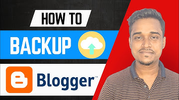 How to backup your Blogger blog ( New Update ) - blogger tutorial for beginners