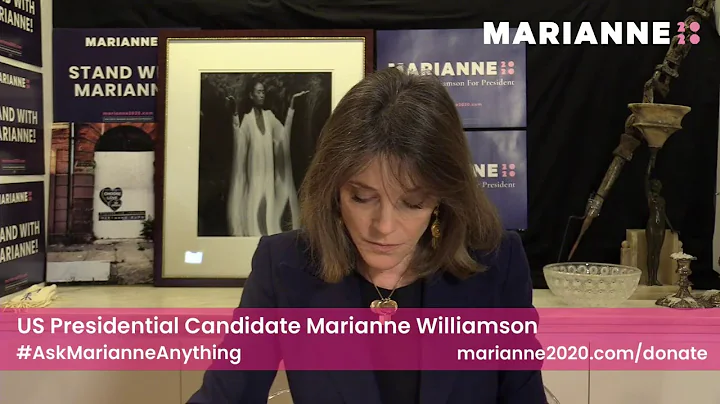 Ask Marianne Anything - Live on Facebook, Twitter,...