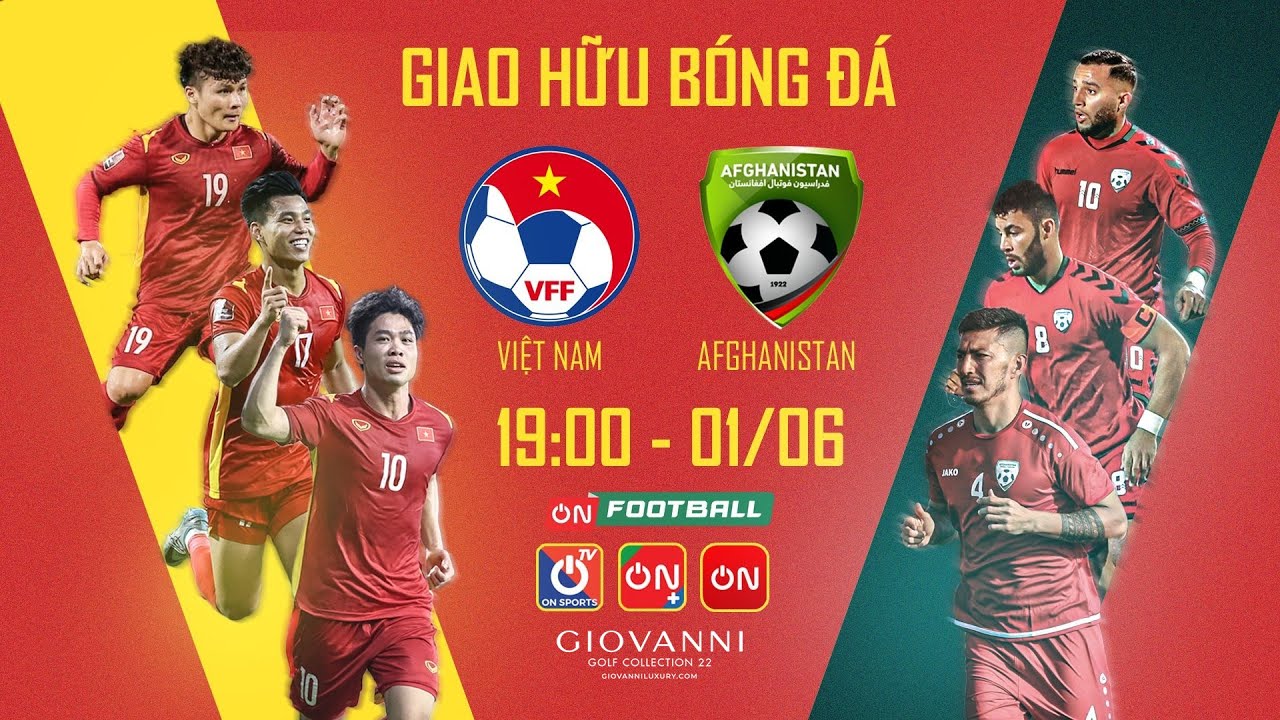 ???? Trực tiếp: Việt Nam - Afghanistan | Giao hữu quốc... - youtube