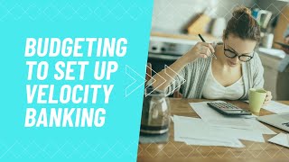 Velocity Banking Budget Set Up 💰 #credit #tips #creditcard #velocity