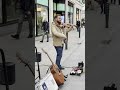 🎻 Incredible Violin Magic on Grafton Street by Ugur Bagce ✨ | Dublin Street Music #UgurBagce #Shorts