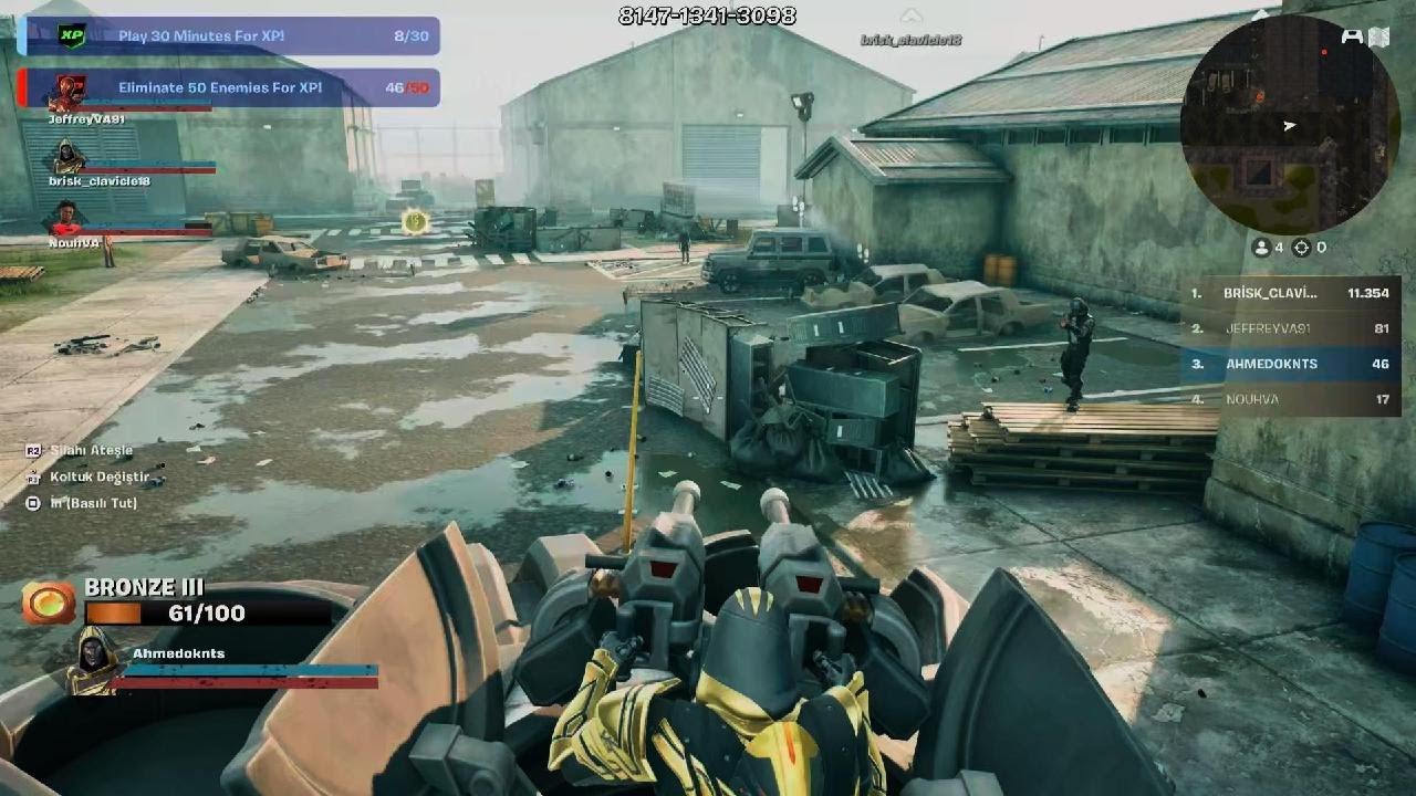 Fortnite 99 bot Zombies  oynadım.