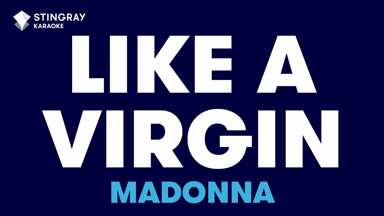 I wanna sing like madonna. Мадонна логотип. Like a Virgin Madonna - like a Virgin. Madonna Virgin Tour. Stingray Karaoke (1080p) channel logo.