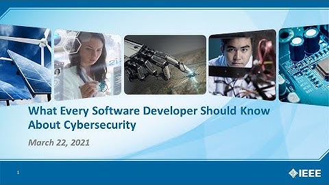 What Every Software Developer Should Know About Cybersecurity