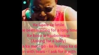 Rebecca Malope - Ntate Nkarabe (ft Tshepo Tshola) Lyrics Tranlated