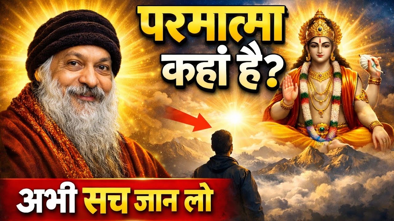 Osho - परमात्मा कहाँ है? अभी सच जान लो | Osho Hindi Speech