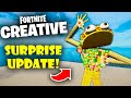 Fortnite Creative Accidentally Got an Update Today!