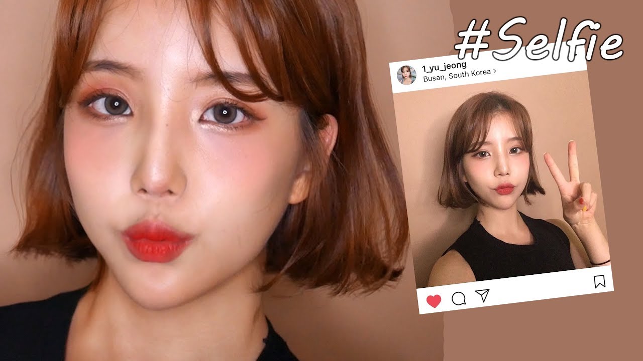 사진빨 잘받는 인스타 메이크업👄입술필러효과 Get Ready With Me- [쩡유]