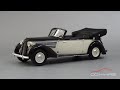 Audi 920 Cabriolet 1939 || NEO Scale Models || Масштабные модели легковых автомобилей 1:43