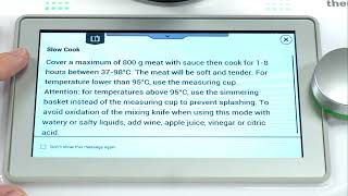 THERMOMIX TM6 – Come utilizzare la modalità Slow Cook screenshot 4