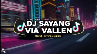 DJ SAYANG - VIA VALLEN SLOWED + REVERB MENGKANE VIRAL TIKTOK